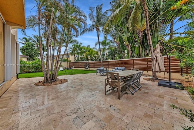 view of patio / terrace