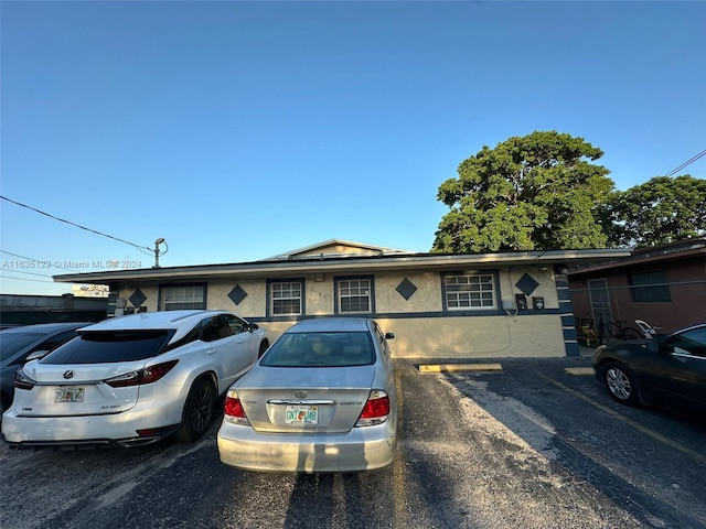 view of ranch-style home