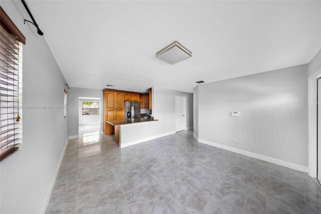 view of unfurnished living room