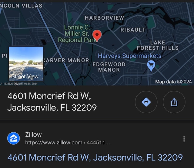 4603 W Moncrief, Jacksonville FL, 32209 land for sale