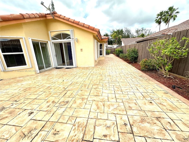 view of patio