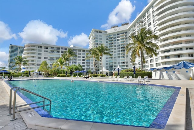 view of swimming pool