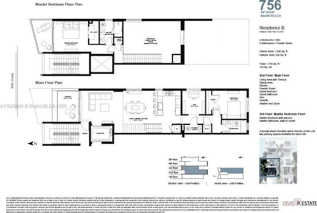 756 84th St Unit B, Miami Beach, FL 33141 - view of layout