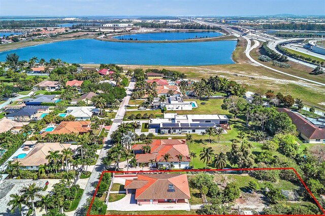 279 NW 119th Ave, Miami, FL 33182 - aerial view featuring a residential view and a water view