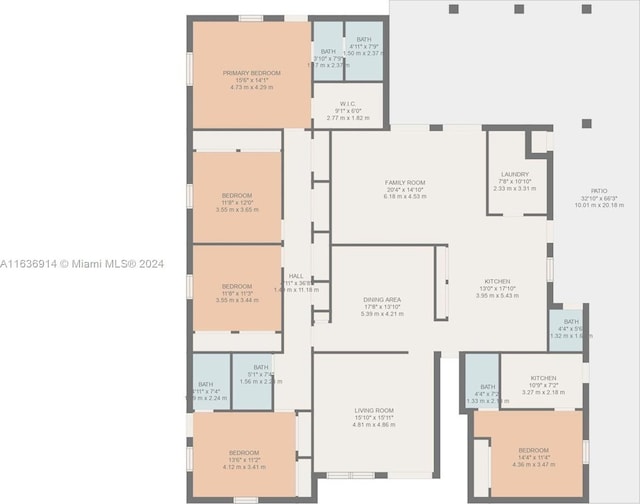 279 NW 119th Ave, Miami, FL 33182 - plan