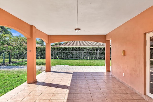 279 NW 119th Ave, Miami, FL 33182 - view of patio / terrace featuring fence