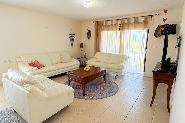13781 SW 66th St Unit 221B, Miami, FL 33183 - living area with light tile patterned floors