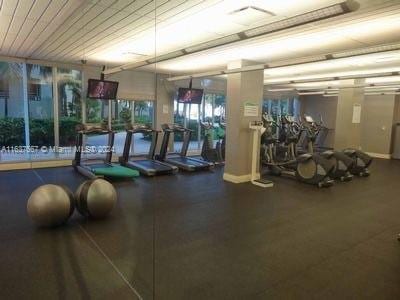 view of exercise room