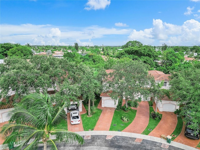 aerial view