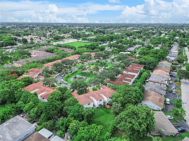 aerial view