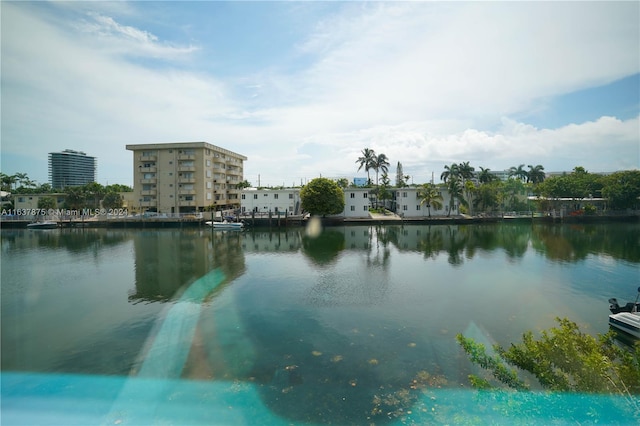 property view of water