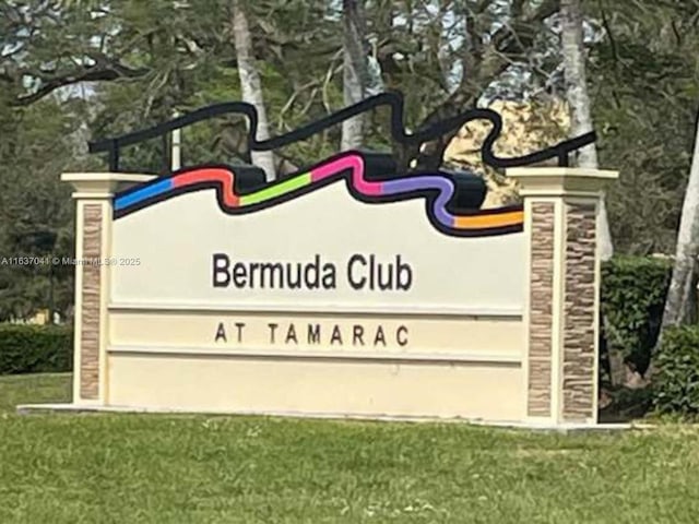 5800 NW 64th Ave Unit 108, Tamarac, FL 33319 - view of community / neighborhood sign