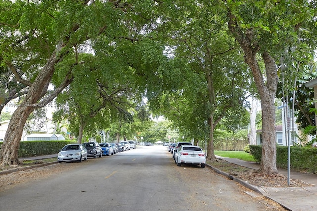 view of street