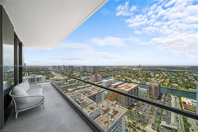 2000 S Ocean Dr Unit 31B, Hallandale Beach, FL 33009 - balcony with a view of city and a water view