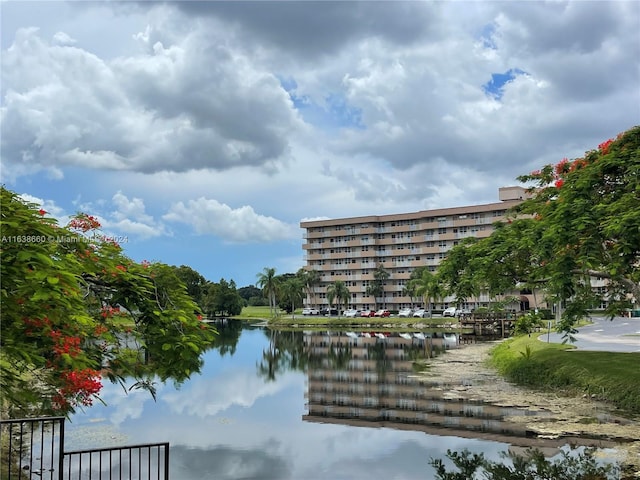 property view of water