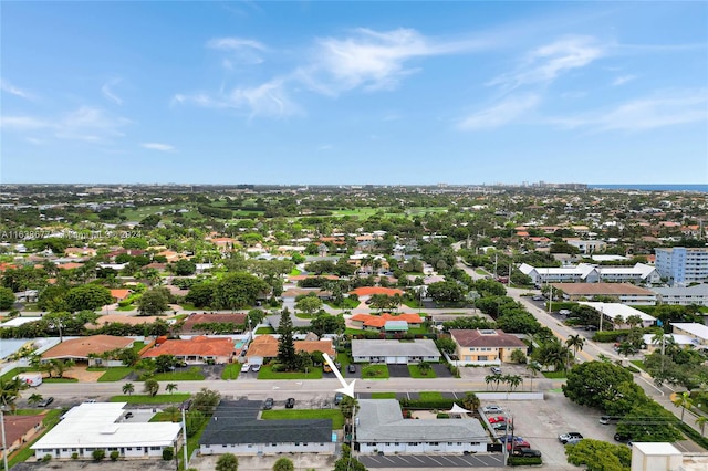 aerial view