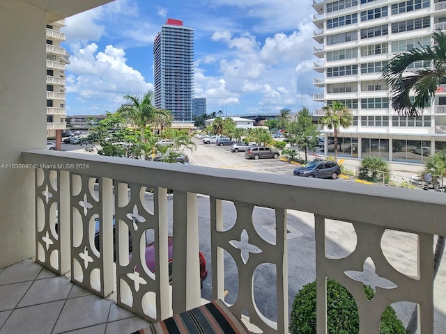 1825 S Ocean Dr Unit 206, Hallandale Beach, FL 33009 - balcony featuring a city view
