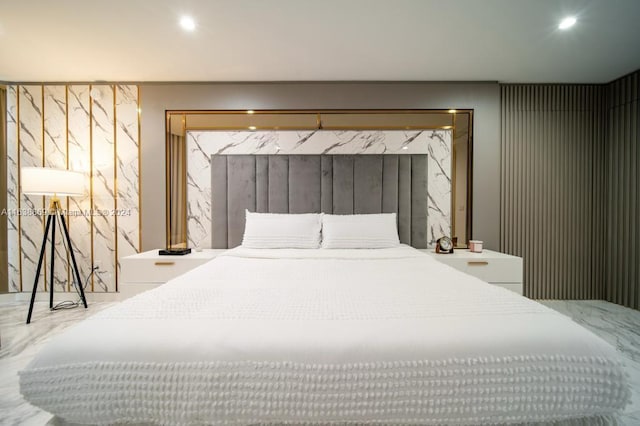 851 NE 1st Ave Unit 4811, Miami, FL 33132 - bedroom featuring recessed lighting
