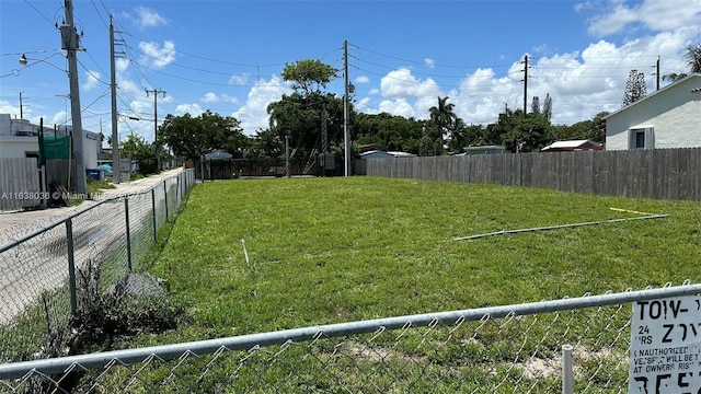 view of yard