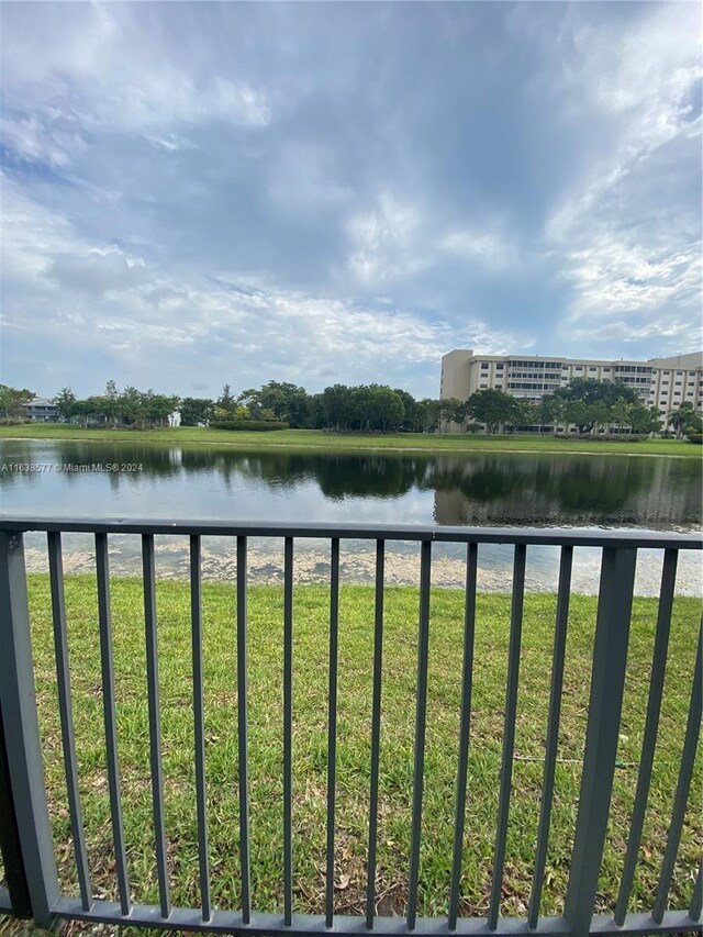 view of water feature