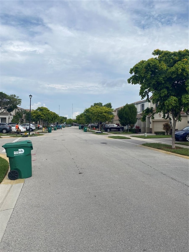 view of street