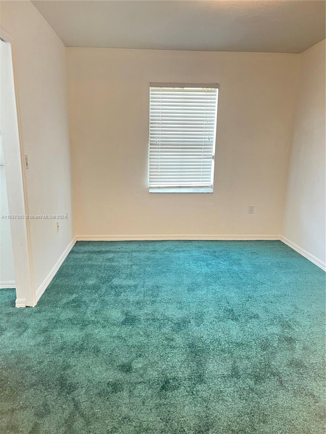 spare room featuring carpet floors