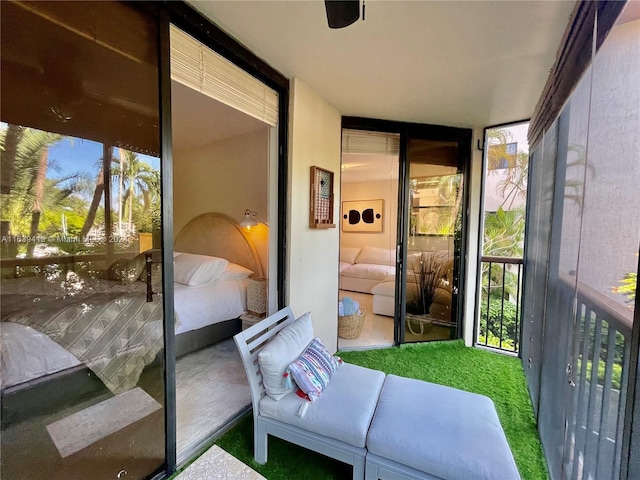 55 Ocean Lane Dr Unit 2030, Key Biscayne, FL 33149 - view of sunroom / solarium