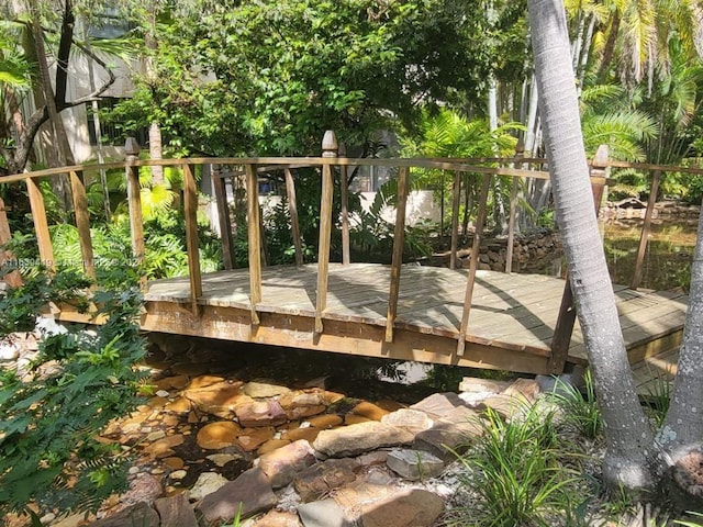 55 Ocean Lane Dr Unit 2030, Key Biscayne, FL 33149 - view of wooden deck