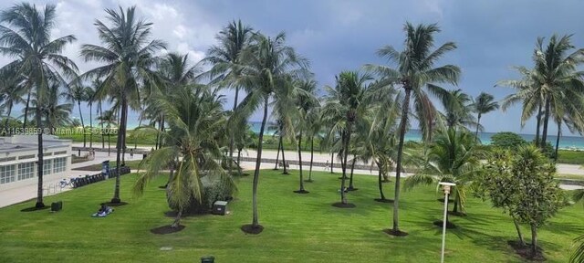 view of home's community featuring a water view