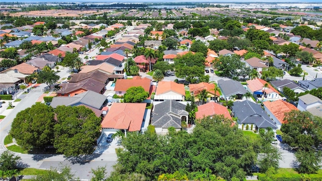 birds eye view of property featuring a residential view