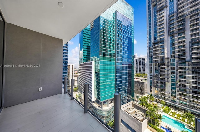 300 Biscayne Blvd Way Unit 2009, Miami, FL 33131 - balcony with a view of city