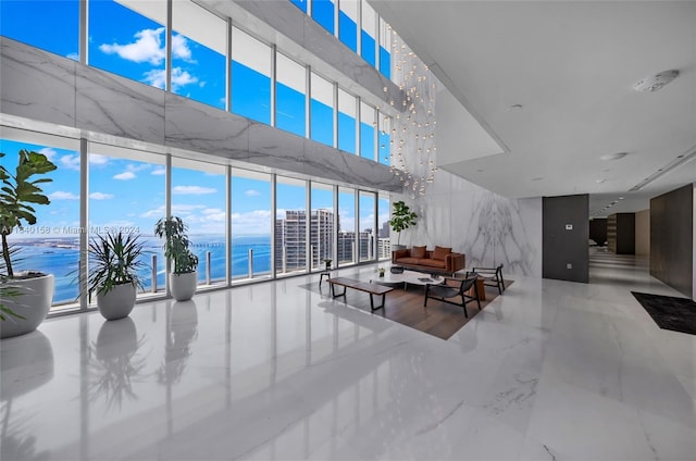 300 Biscayne Blvd Way Unit 2009, Miami, FL 33131 - community lobby with a water view