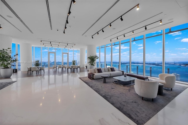 300 Biscayne Blvd Way Unit 2009, Miami, FL 33131 - building lobby featuring a water view