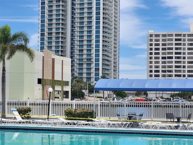 view of swimming pool