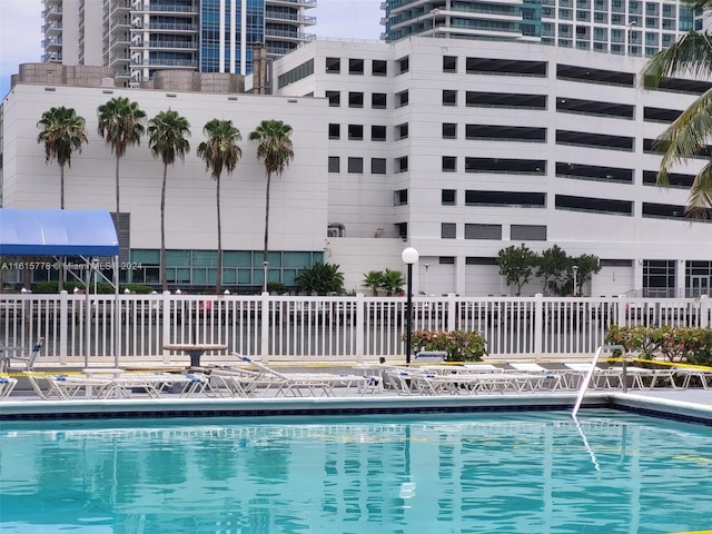 view of swimming pool