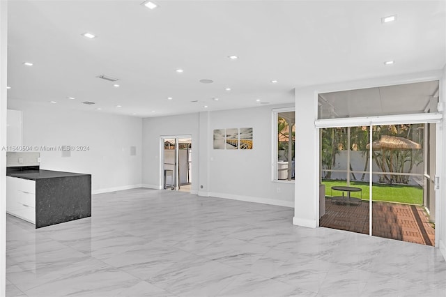 interior space featuring plenty of natural light