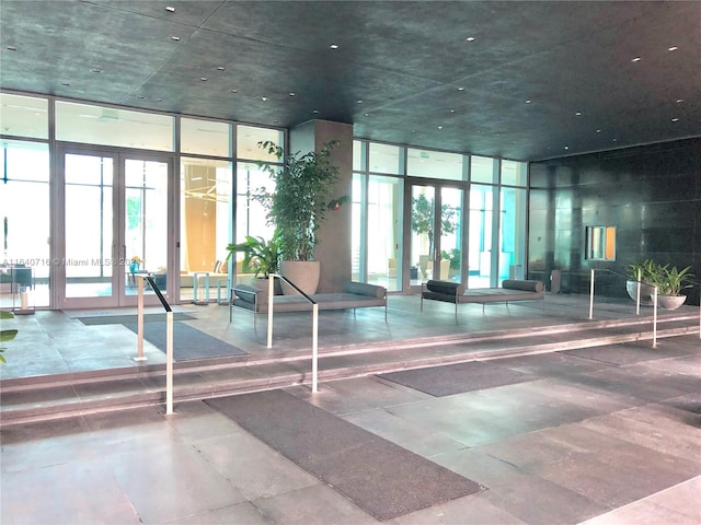 view of community lobby