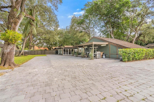 exterior space featuring a patio area