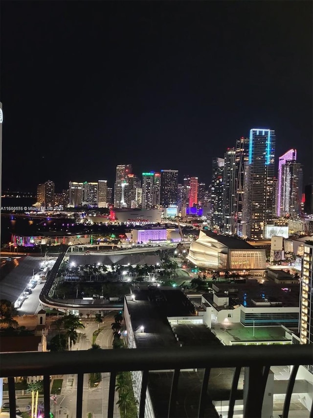 1750 N Bayshore Dr Unit 2708, Miami, FL 33132 - city view with a view of city lights