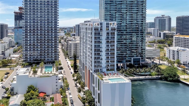 601 NE 27th St Unit 1206, Miami, FL 33137 - city view with a large body of water