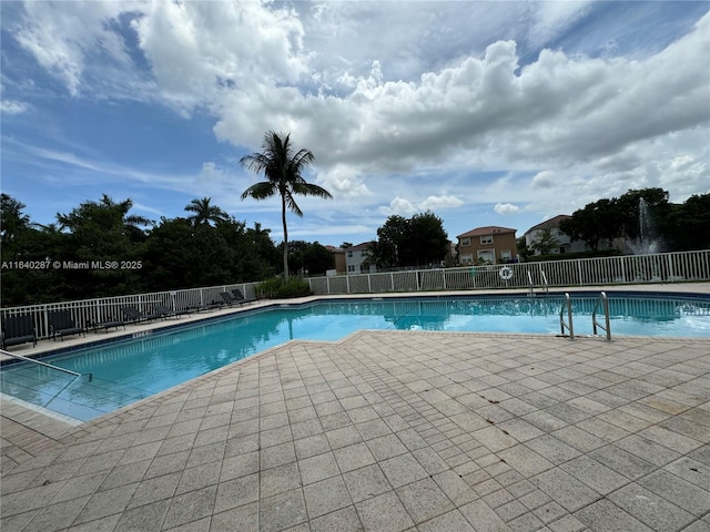 view of pool