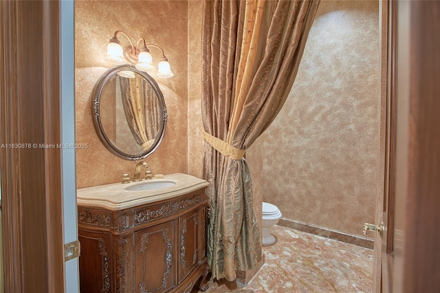 2941 Paddock Ln, Weston, FL 33331 - bathroom featuring vanity and toilet