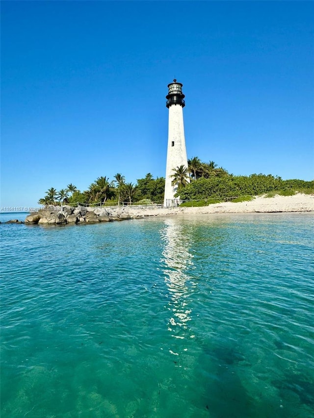 view of water feature