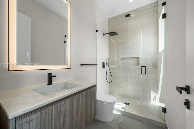 250 190th St, Sunny Isles Beach, FL 33160 - full bath featuring vanity and a shower stall