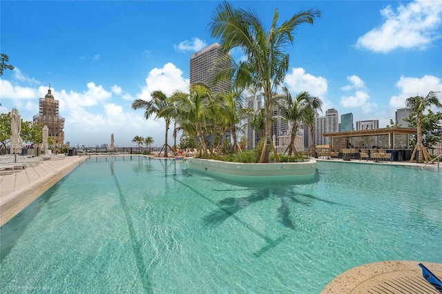 601 NE 1st Ave Unit 2913, Miami, FL 33132 - view of community pool