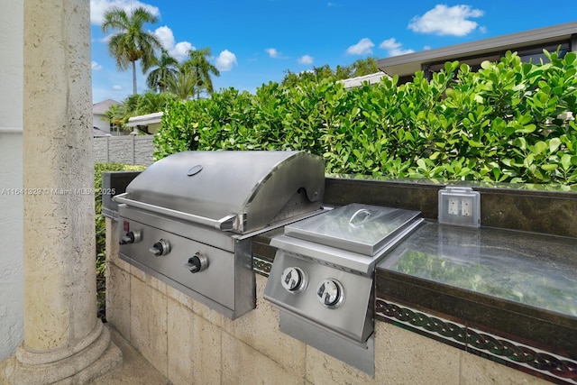 168 Fiesta Way, Fort Lauderdale, FL 33301 - view of patio / terrace featuring a grill