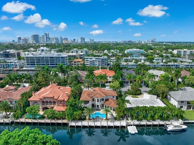 168 Fiesta Way, Fort Lauderdale, FL 33301 - drone / aerial view of skyline