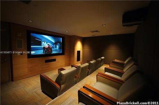 view of home theater