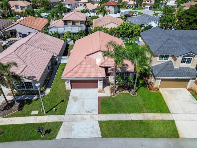 18022 SW 12th Ct, Pembroke Pines, FL 33029 - aerial view of residential area