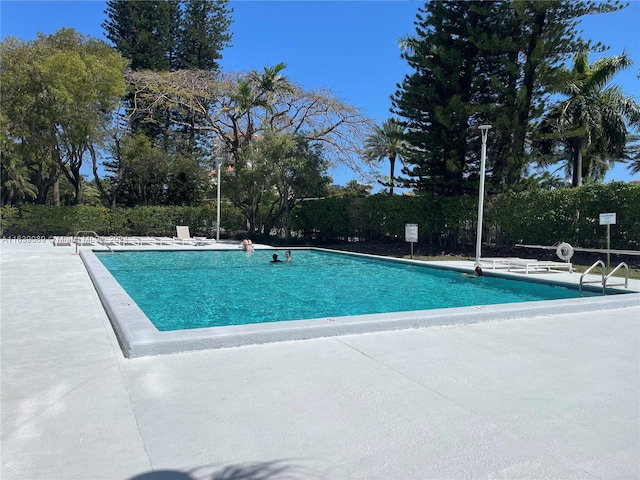 view of swimming pool